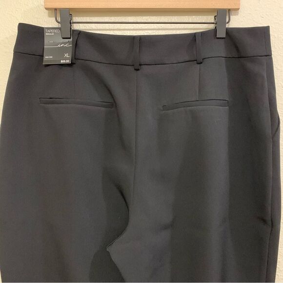INC INTERNATIONAL CONCEPT Slacks Women’s XL Black High Waist Tapered Leg. - Picture 7 of 16
